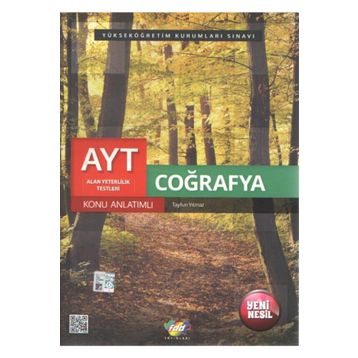 AYT Coğrafya Konu Anlatımlı FDD Yayınları