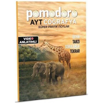 AYT Coğrafya Konu Özetli Soru Fasiküllü Süper Pratik Notlar - Pomodoro Yayınları