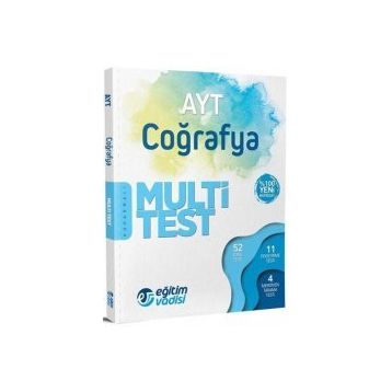 AYT Coğrafya Multi Test Soru Bankası - Eğitim Vadisi Yayınları