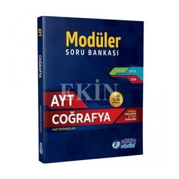 AYT Coğrafya Multi Test Soru Bankası - Eğitim Vadisi Yayınları
