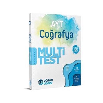 AYT Coğrafya Multi Test Soru Bankası - Eğitim Vadisi Yayınları