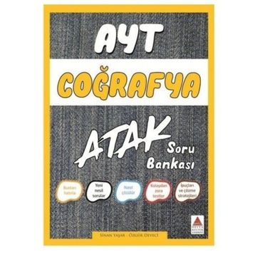 AYT Coğrafya Soru Bankası Atak Delta Kültür-Eğitim
