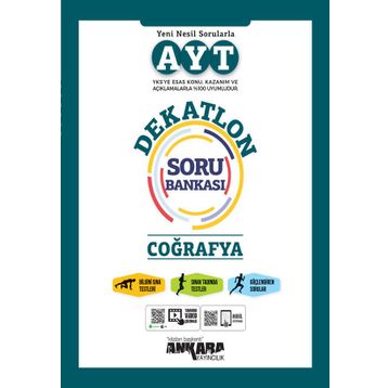 AYT Coğrafya Soru Bankası Dekatlon-Ankara Yayıncılık