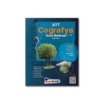 AYT Coğrafya Soru Bankası Yüzde 100 Başarı - Kafa Dengi Yayınları