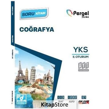 AYT Coğrafya Soru Kitabı Komisyon Pergel Yayınları