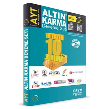 AYT Deneme Seti 10 Yayın 10 Deneme