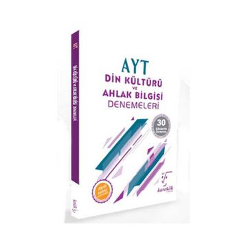 AYT Din Kültürü ve Ahlak Bilgisi 30 Çözümlü Deneme - Karekök Yayınları