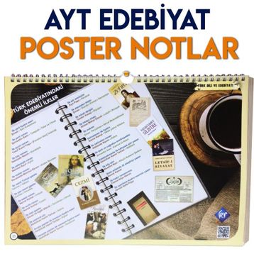 AYT Edebiyat Poster Notlar Kr Akademi Yayınları