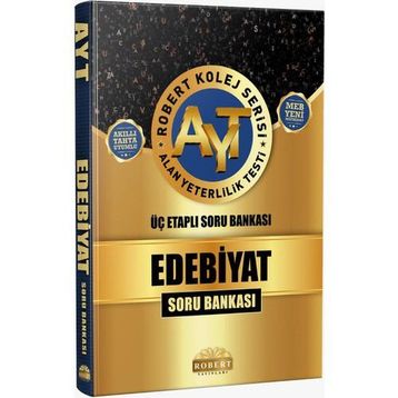 AYT Edebiyat Üç Etaplı Soru Bankası Robert Yayınları