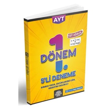 Ayt Eşit Ağırlık 1. Dönem 5'li Deneme-Tammat Yayıncılık