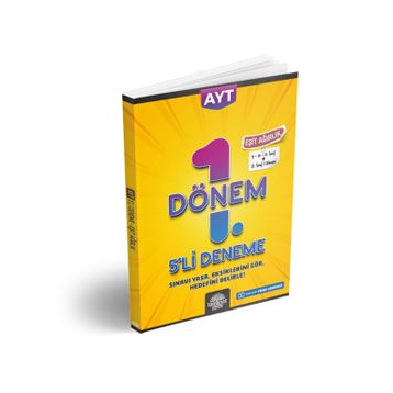 Ayt Eşit Ağırlık 1. Dönem 5'li Deneme-Tammat Yayıncılık