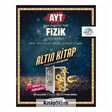 AYT Fizik Altın Kitap Soru Bankası Tammat Yayıncılık