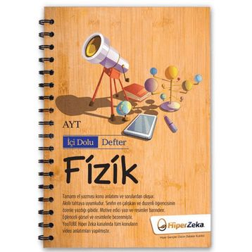 AYT Fizik İçi Dolu Defter Hiper Zeka Yayınları