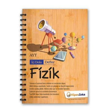 AYT Fizik İçi Dolu Defter Hiper Zeka Yayınları