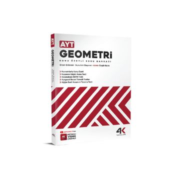 AYT Geometri Konu Özetli Soru Bankası 4K Yayınları