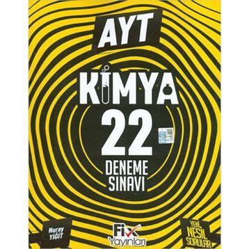 AYT Kimya 22 Denemeleri-Fix Yayınları
