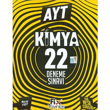 AYT Kimya 22 Denemeleri-Fix Yayınları