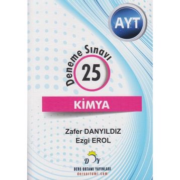 AYT Kimya 25 Deneme Sınavı Ders Ortamı Yayınları