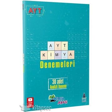 Ayt Kimya Adası 30 Lu Denemeleri-Tonguç Akademi