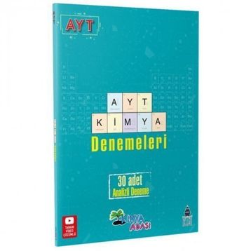 Ayt Kimya Adası 30 Lu Denemeleri-Tonguç Akademi