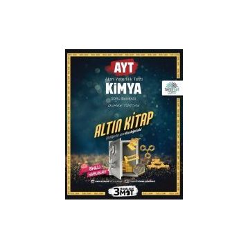 AYT Kimya Altın Kitap Tamamı Video Çözümlü Soru Bankası Osman Türcan Tammat Yayınları