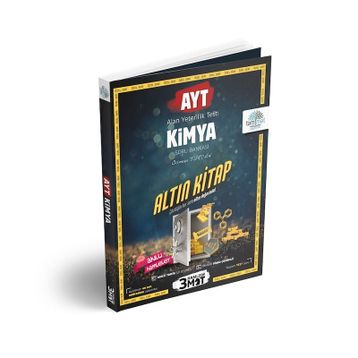 AYT Kimya Altın Kitap Tamamı Video Çözümlü Soru Bankası Osman Türcan Tammat Yayınları