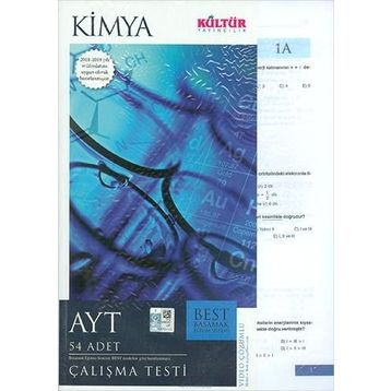 AYT Kimya Best Çalışma Testi-Kültür Yayınları