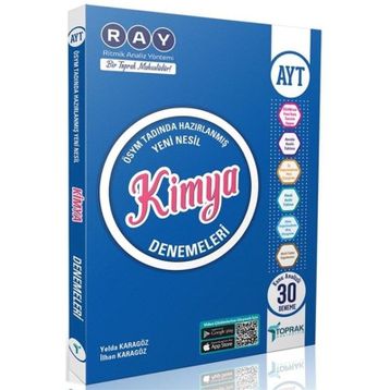 AYT Kimya Denemeden Olmaz 30 Deneme-KR Akademi Yayınları