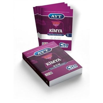 AYT Kimya KÖM Konu Öğreten Modüller - Çita Yayınları