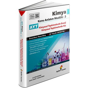AYT Kimya Konu Anlatım Modülü 2 Gazlar ve Sıvı Çözeltiler Aydın Yayınları