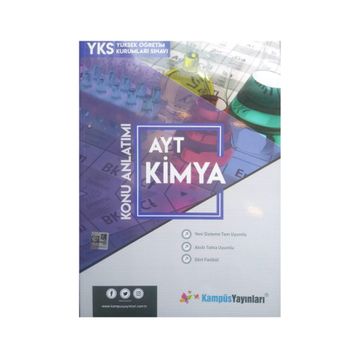 AYT Kimya Konu Anlatımı-Kampüs Yayınları