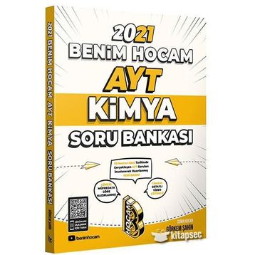 AYT Kimya Soru Bankası Benim Hocam Yayınları
