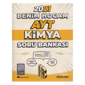 AYT Kimya Soru Bankası Benim Hocam Yayınları