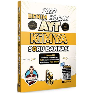 AYT Kimya Soru Bankası Benim Hocam Yayınları
