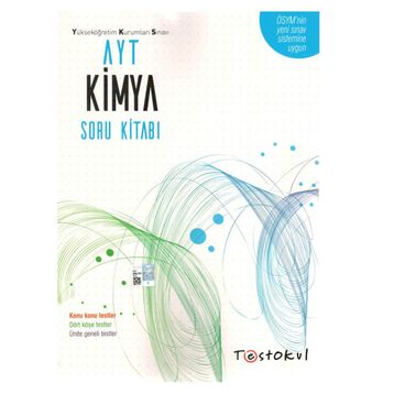 AYT Kimya Soru Kitabı - Test Okul Yayınları