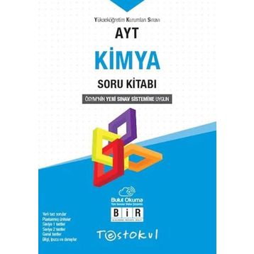 AYT Kimya Soru Kitabı - Test Okul Yayınları