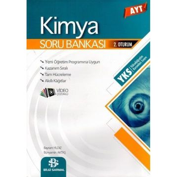 AYT Kimya Video Çözümlü Soru Bankası - Bilgi Sarmal Yayınları