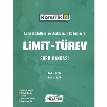 AYT Limit - Türev Soru Bankası