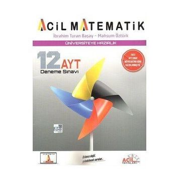 AYT Matematiğin İlacı 12 Denemeleri Özel Baskı - Acil Yayınları