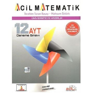 AYT Matematiğin İlacı 12 Denemeleri Özel Baskı - Acil Yayınları
