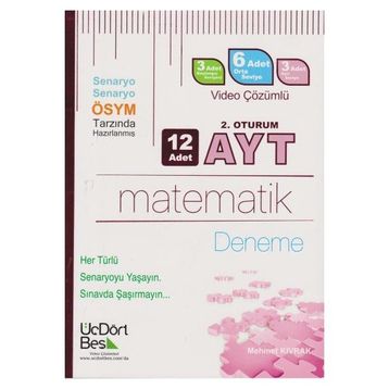 AYT Matematik 12 Deneme 2.Oturum, Clz - Mehmet Kıvrak