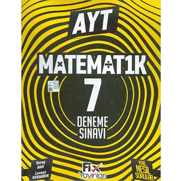 AYT Matematik 7 Denemeleri-Fix Yayınları