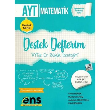 Ayt Matematik Destek Defterim Ens Yayncılık