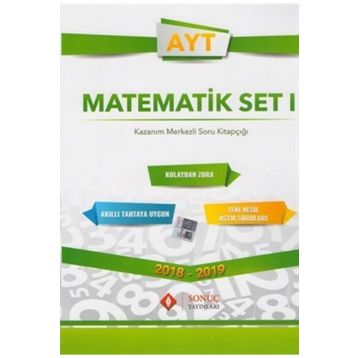 AYT Matematik Modüler Set Sonuç Derece Yayınları