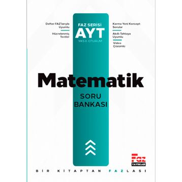 AYT Matematik Soru Bankası - Faz Yayınları