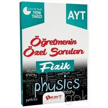 AYT Öğretmenin Özel Soruları Fizik Soru Bankası-Dahi Adam Yayınları
