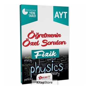 AYT Öğretmenin Özel Soruları Fizik Soru Bankası-Dahi Adam Yayınları