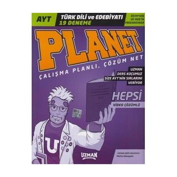 AYT Planet Türk Dili ve Edebiyatı 19'lu Deneme Uzman Yayınları