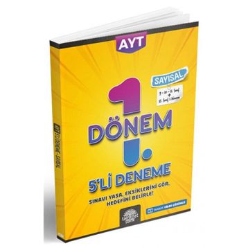 Ayt Sayısal 1. Dönem 5'li Deneme-Tammat Yayıncılık