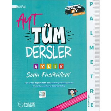 AYT Sayısal Tüm Dersler Aylık Soru Fasikülleri Palme